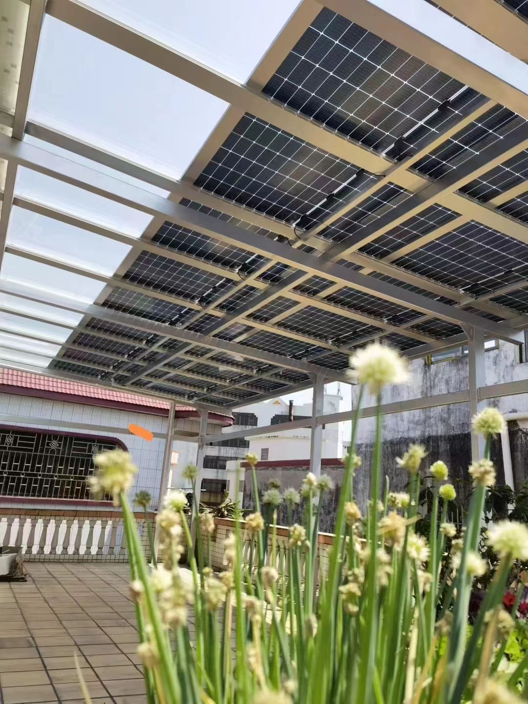 晋中别墅家用屋顶太阳能发电系统安装